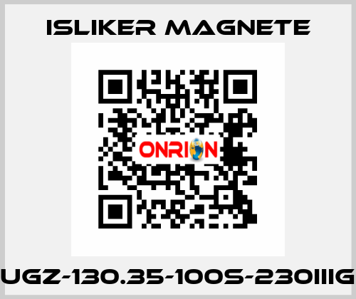 UGz-130.35-100S-230IIIG ISLIKER MAGNETE