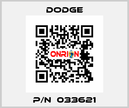 P/N：033621 Dodge