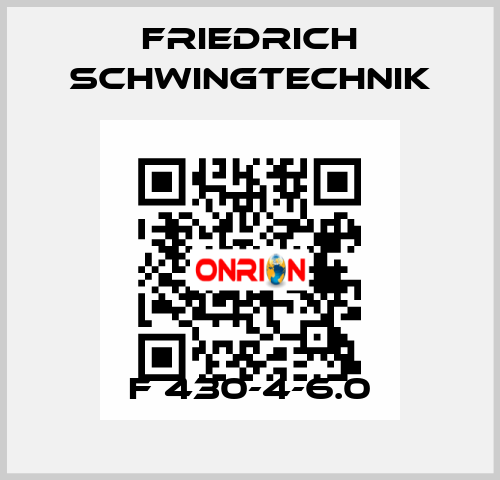 F 430-4-6.0 Friedrich Schwingtechnik