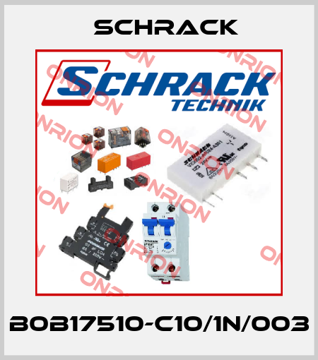 B0B17510-C10/1N/003 Schrack
