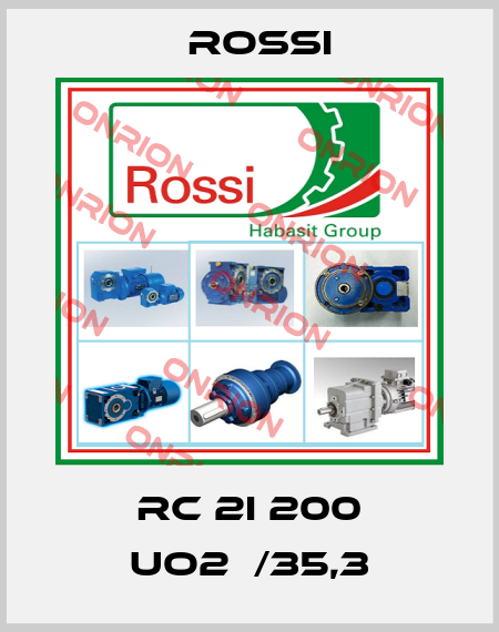 RC 2I 200 UO2А/35,3 Rossi