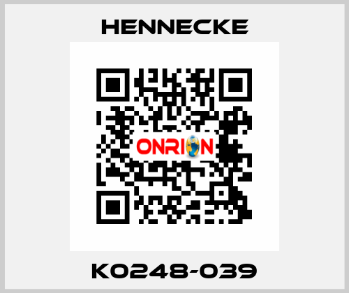 K0248-039 Hennecke