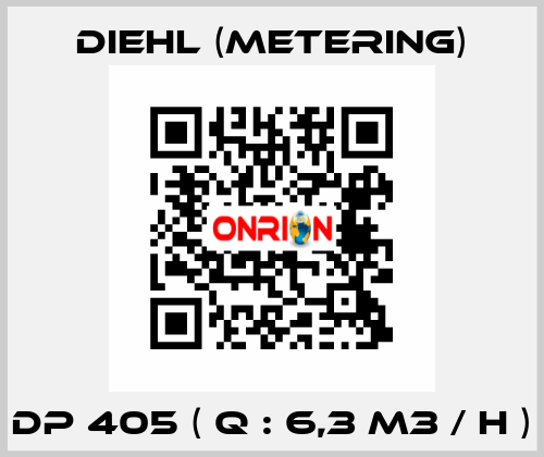 DP 405 ( Q : 6,3 M3 / H ) Diehl (Metering)