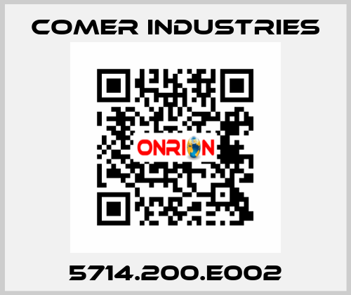 5714.200.E002 Comer Industries