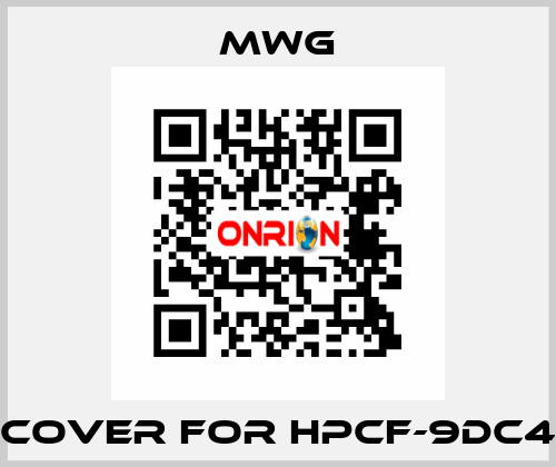 cover for HPCF-9DC4 MWG