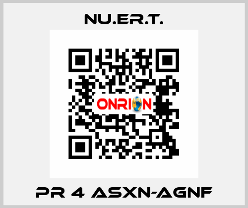 PR 4 ASXN-AGNF NU.ER.T.