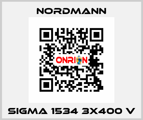 SIGMA 1534 3x400 V Nordmann