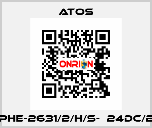 DPHE-2631/2/H/S-Х24DC/BT Atos