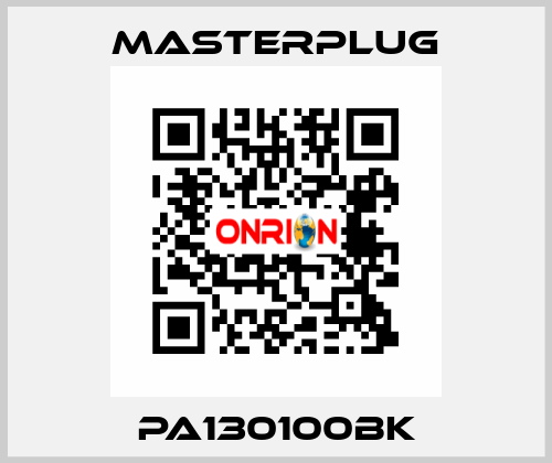 PA130100BK Masterplug