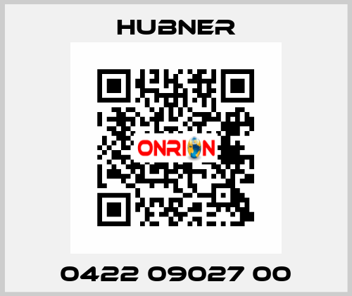 0422 09027 00 HUBNER