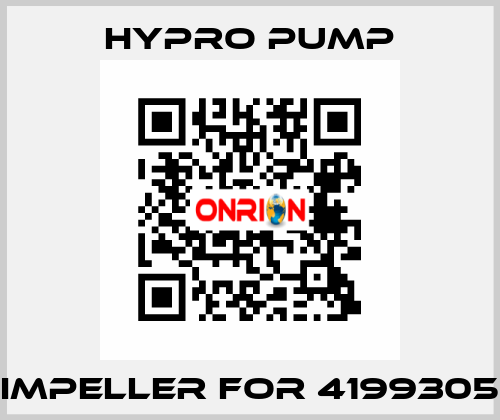 Impeller For 4199305 Hypro Pump