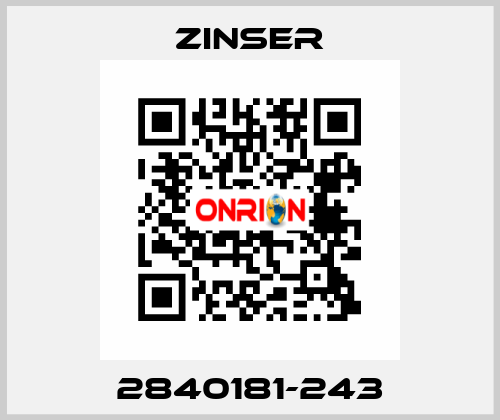 2840181-243 Zinser