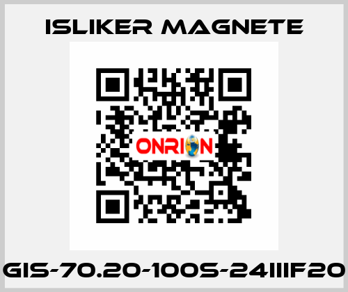 GIS-70.20-100S-24IIIF20 ISLIKER MAGNETE