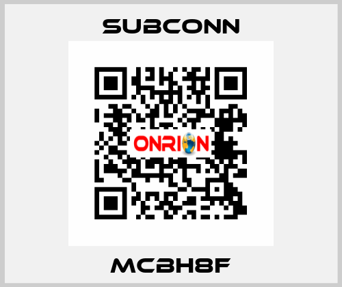 MCBH8F SubConn