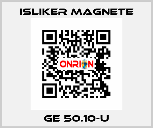 GE 50.10-U ISLIKER MAGNETE