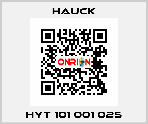 HYT 101 001 025 HAUCK