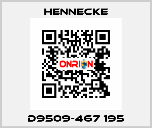 D9509-467 195 Hennecke