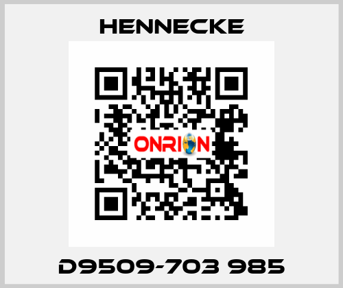 D9509-703 985 Hennecke