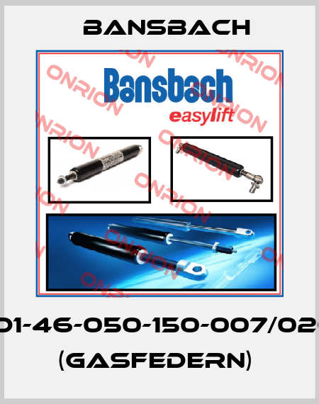 D1D1-46-050-150-007/020N  (Gasfedern)  Bansbach