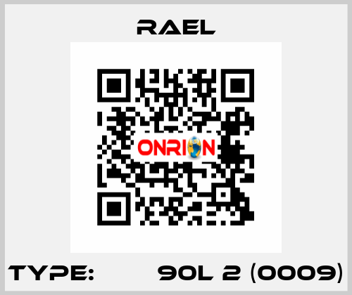 Type: МІА 90L 2 (0009) RAEL