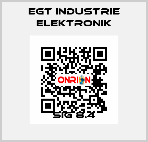 SIG 8.4 EGT Industrie elektronik