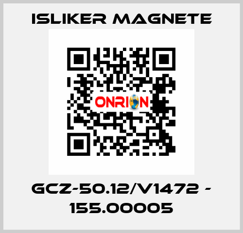GCz-50.12/V1472 - 155.00005 ISLIKER MAGNETE