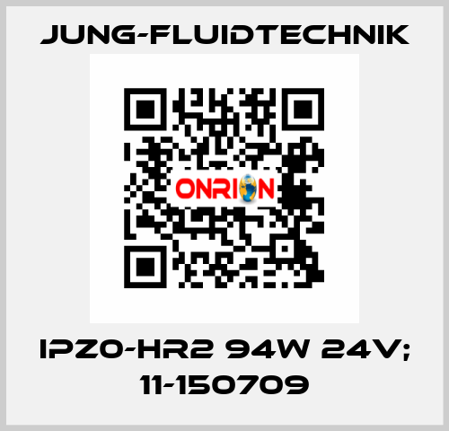 IPZ0-HR2 94W 24V; 11-150709 JUNG-FLUIDTECHNIK