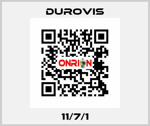 11/7/1 Durovis