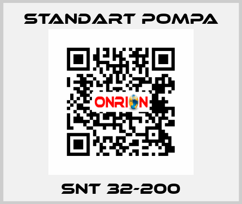 SNT 32-200 STANDART POMPA