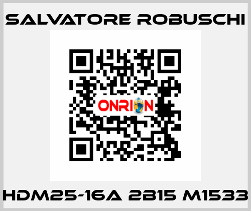HDM25-16A 2B15 M1533 SALVATORE ROBUSCHI