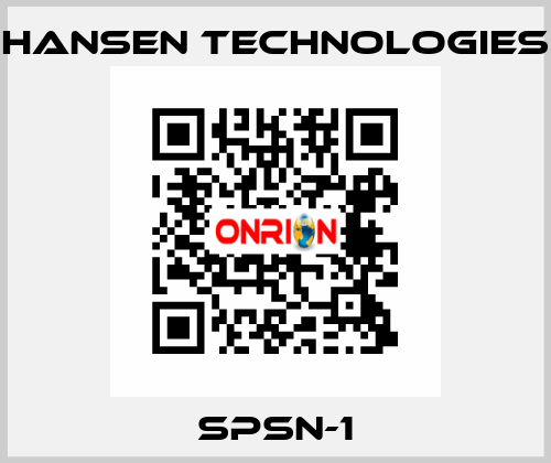 SPSN-1 HANSEN TECHNOLOGIES
