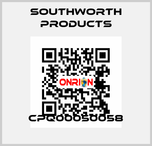 CPQ00050058 Southworth Products