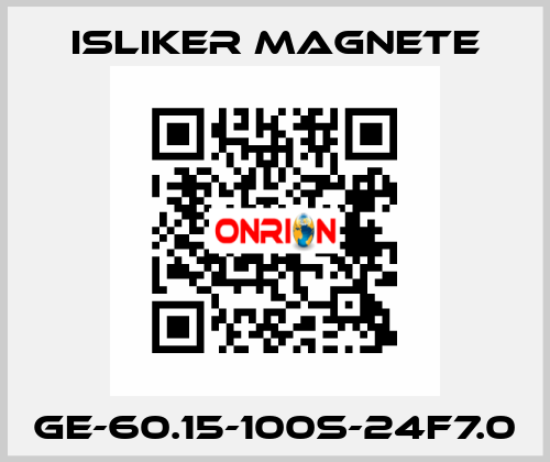 GE-60.15-100S-24F7.0 ISLIKER MAGNETE