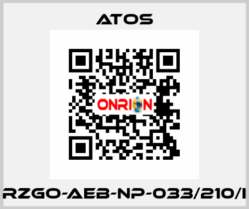 RZGO-AEB-NP-033/210/I Atos