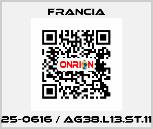 25-0616 / AG38.L13.ST.11 Francia