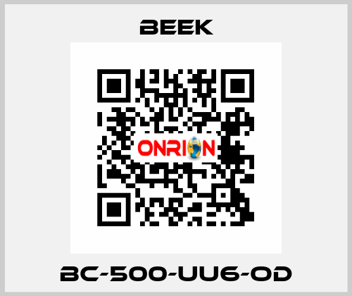 BC-500-UU6-OD Beek
