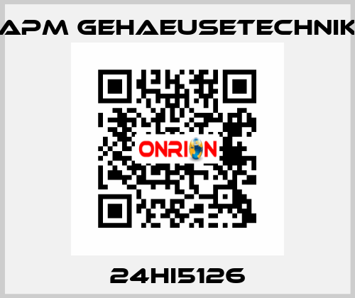 24HI5126 APM GEHAEUSETECHNIK