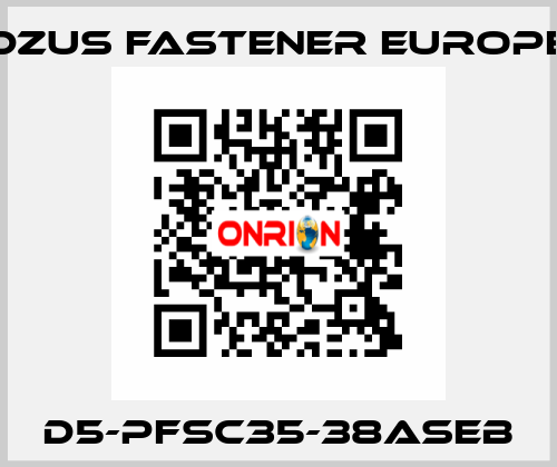 D5-PFSC35-38ASEB Dzus Fastener Europe
