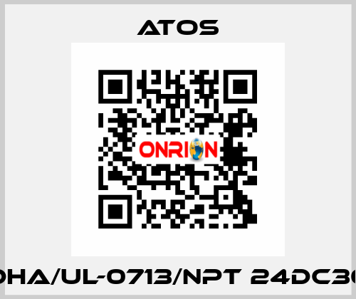 DHA/UL-0713/NPT 24DC30 Atos