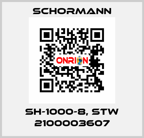 SH-1000-8, STW 2100003607 Schormann