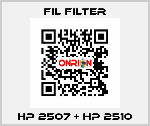 HP 2507 + HP 2510 Fil Filter