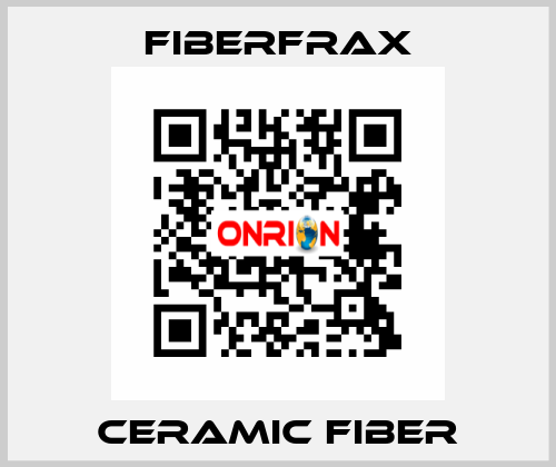 CERAMIC FIBER Fiberfrax