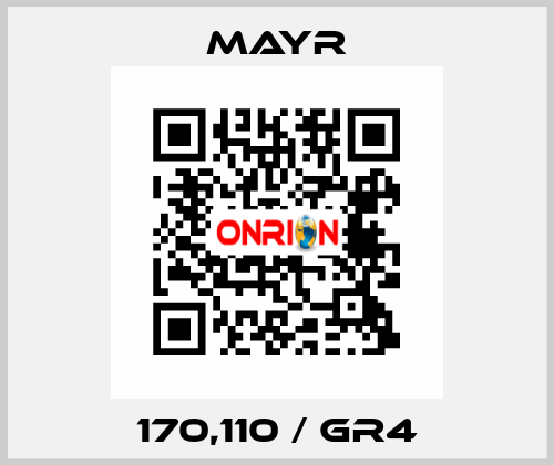 170,110 / GR4 Mayr