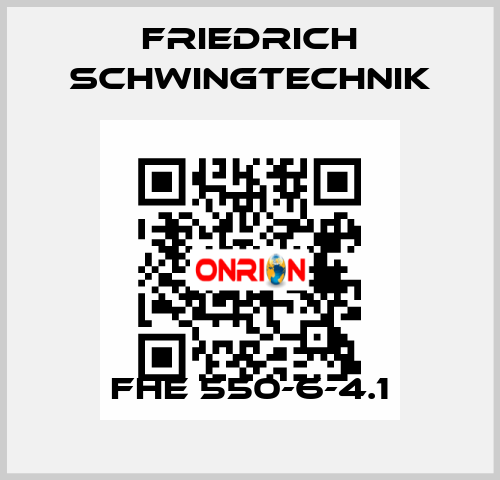 FHE 550-6-4.1 Friedrich Schwingtechnik