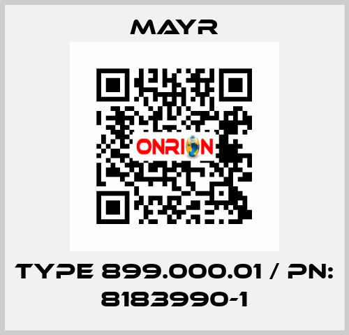 Type 899.000.01 / PN: 8183990-1 Mayr