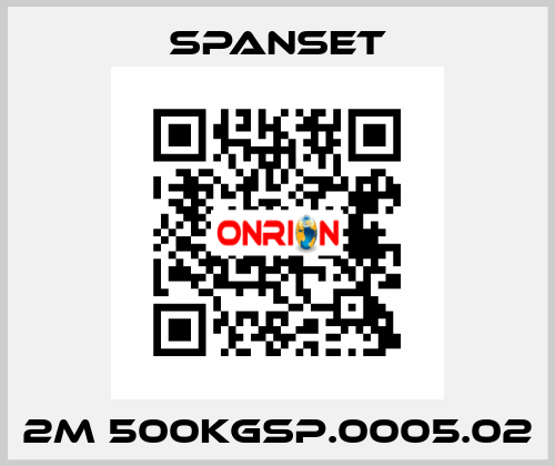 2M 500KGSP.0005.02 SpanSet