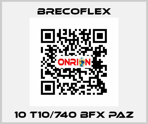 10 T10/740 BFX PAZ Brecoflex