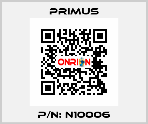 p/n: N10006 Primus