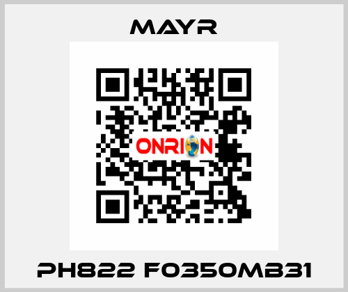 PH822 F0350MB31 Mayr