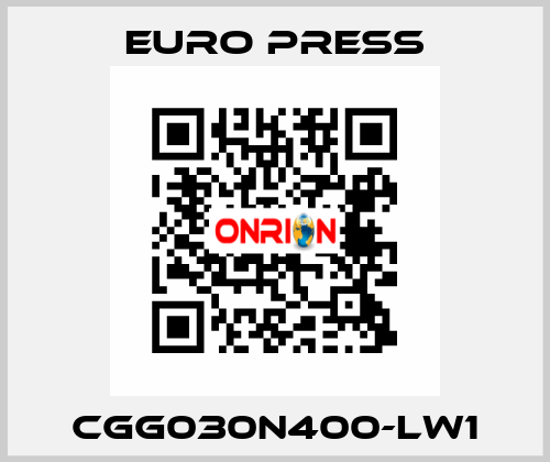 CGG030N400-LW1 Euro Press